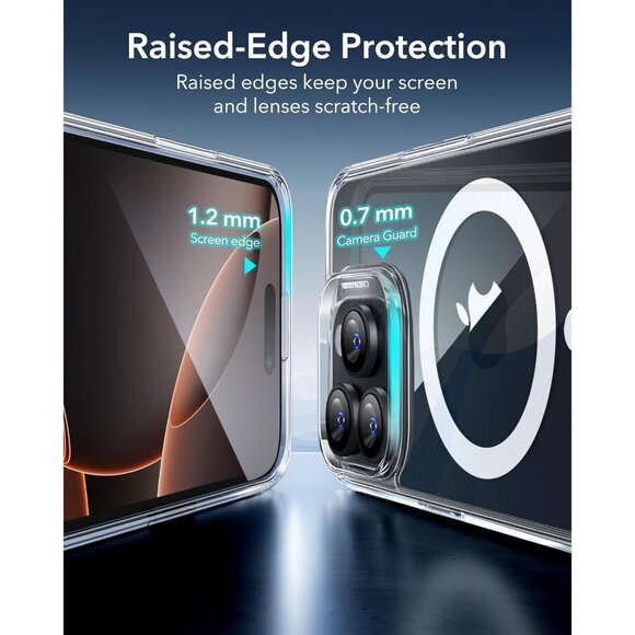 Shockproof Military-Grade Protection Magnetic Phone Case for iPhone 16 Pro Max - Picture 7 of 9